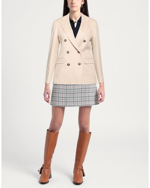 Tagliatore 0205 Natural Blazer Cashmere