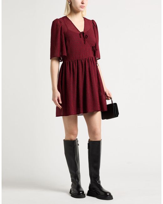 Ganni Red Mini Dresses