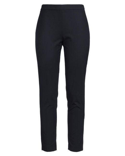 Fabiana Filippi Blue Midnight Pants Virgin Wool, Polyamide, Elastane