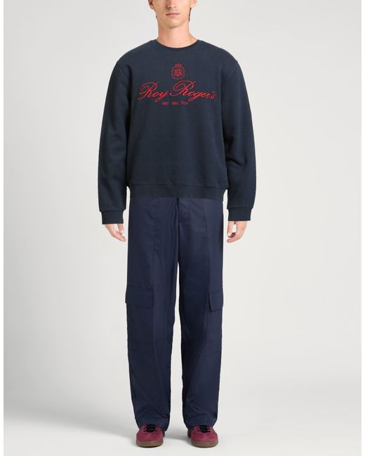 Roy Rogers Blue Midnight Sweatshirt Cotton for men