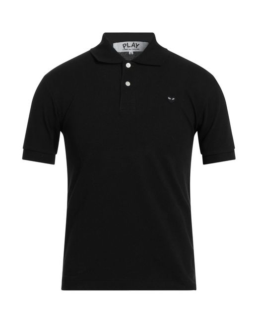 COMME DES GARÇONS PLAY Black Polo Shirt for men