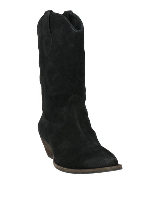 Ash Black Ankle Boots