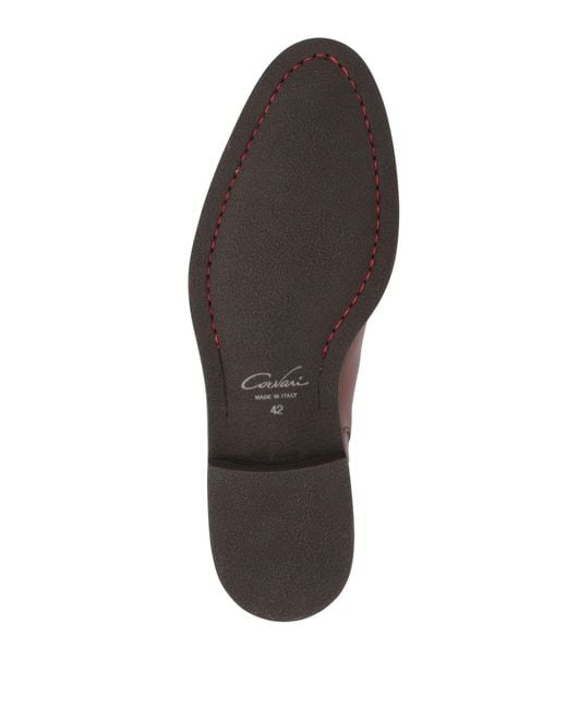 Corvari Brown Ankle Boots for men