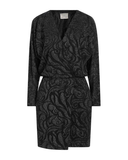 ALESSIA SANTI Black Mini-Kleid