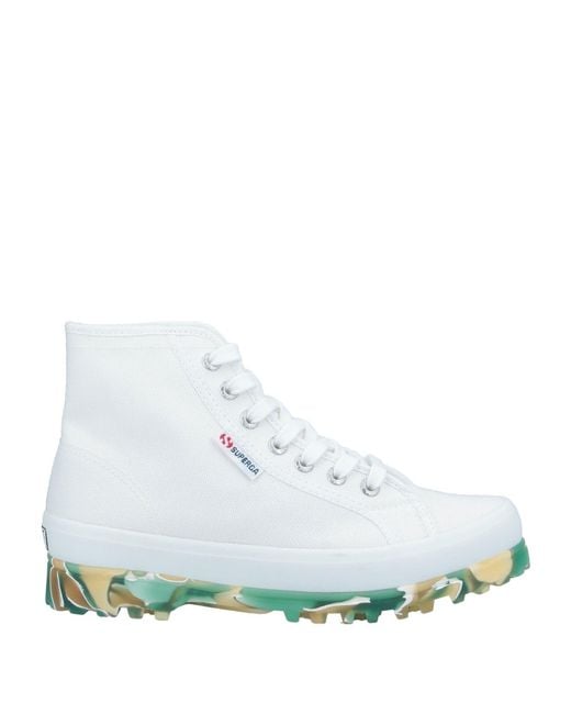 Superga White Trainers