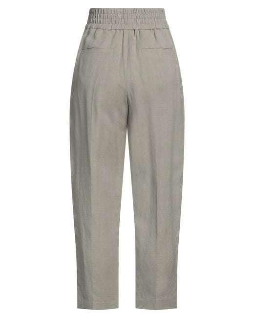 Brunello Cucinelli Gray Trouser