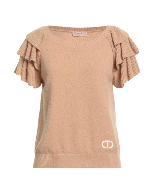 Pullover Twinset en coloris Natural