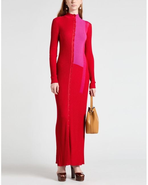 Fendi Red Maxi Dress