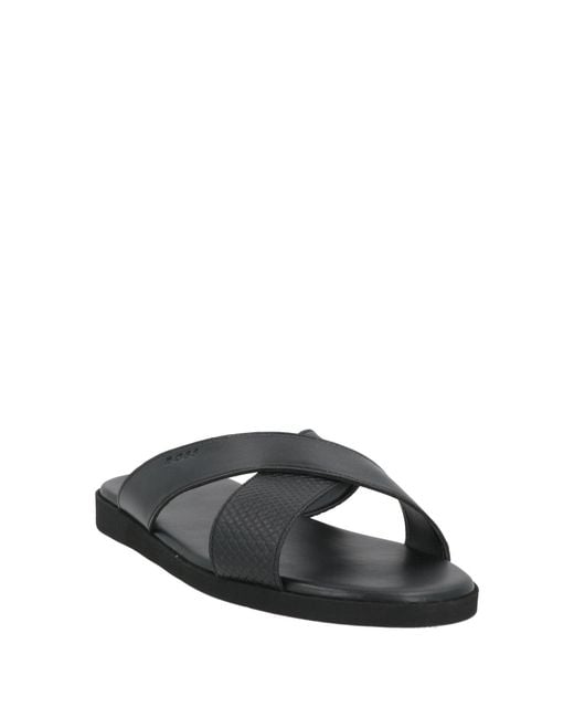 Boss Black Sandals for men