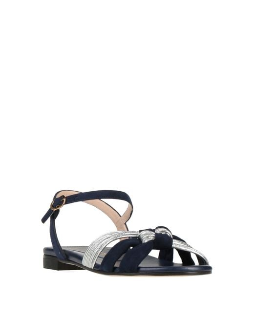 Stuart Weitzman Blue Sandals