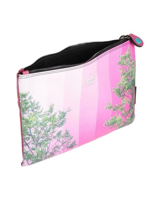 Gabs Pink Fuchsia Cross-Body Bag Calfskin
