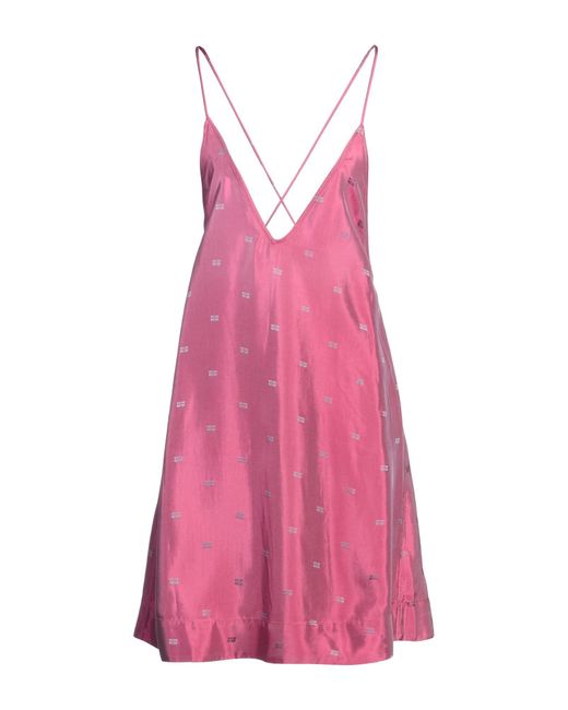 Ganni Pink Mini-Kleid