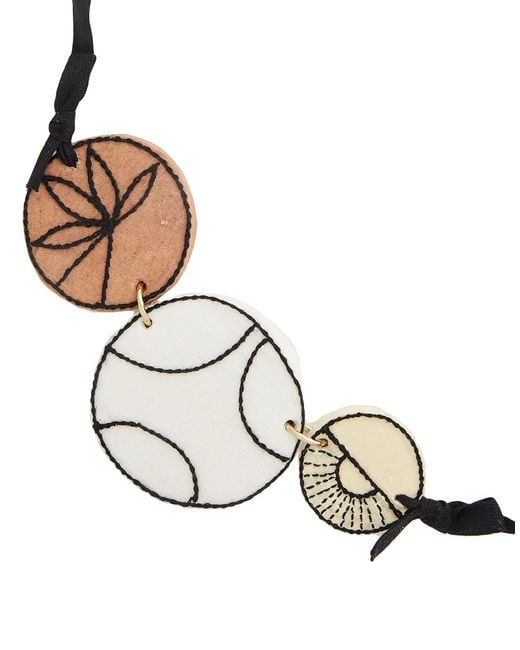 Collier Marni en coloris Metallic