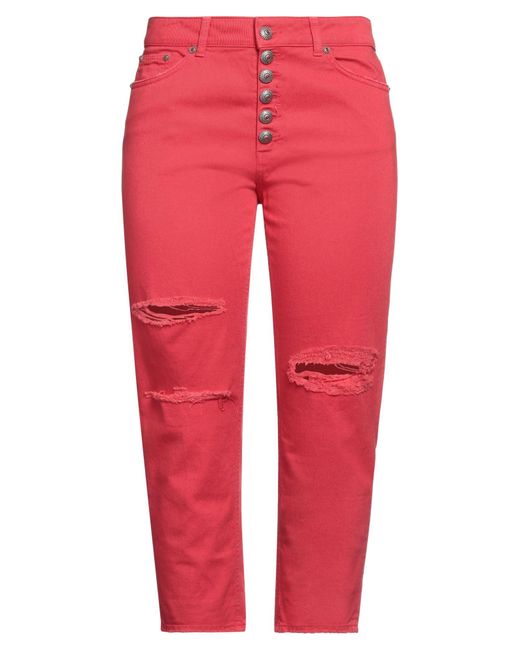 Dondup Red Jeans