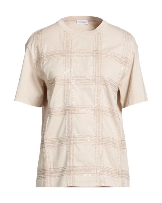 Brunello Cucinelli Natural T-Shirt