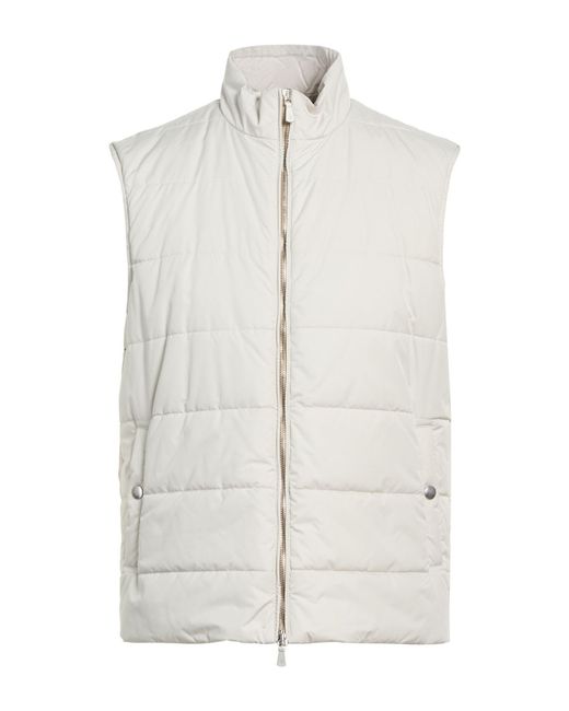 Chompa Sin Mangas Eleventy de hombre de color White