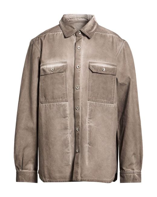 Rick Owens Brown Shirts for men