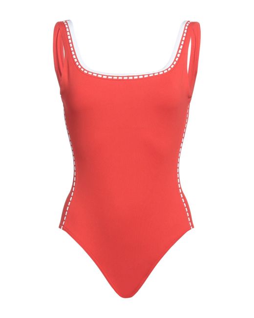 Iodus Red One-piece Swimsuit
