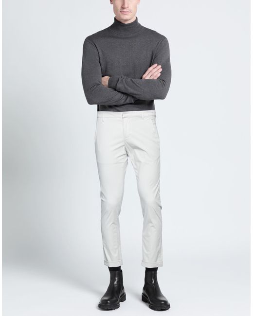 Dondup White Pants for men