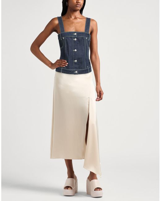 Top di Off-White c/o Virgil Abloh in Blue