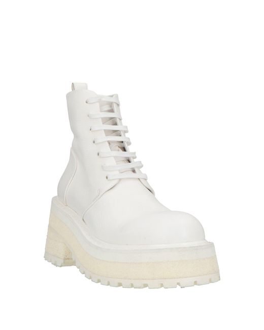Marsèll White Stiefelette