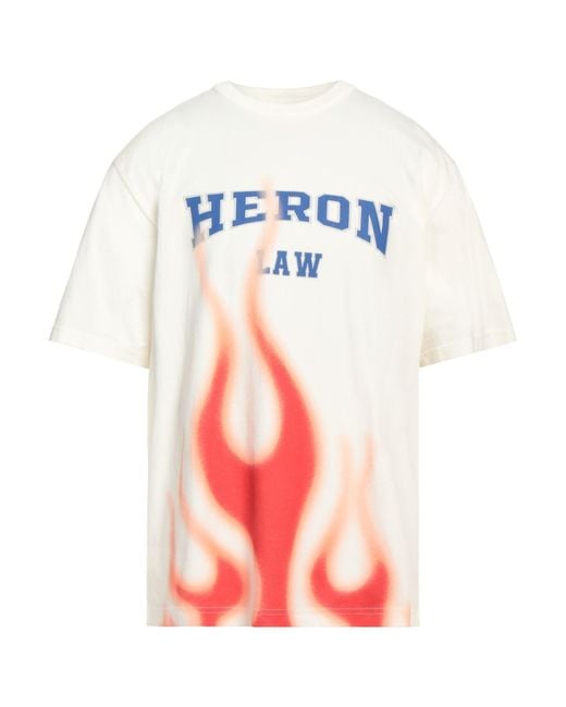 T-shirt di Heron Preston in White da Uomo