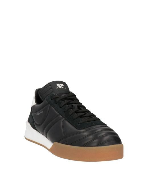 Courreges Black Trainers for men
