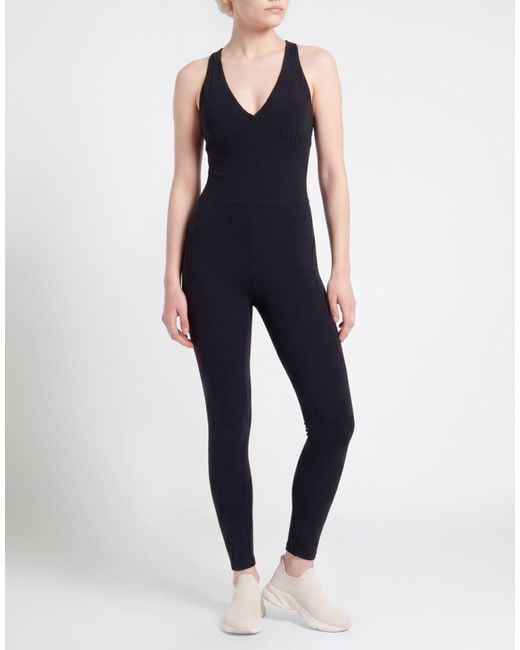 Beyond Yoga Black Jumpsuit Polyester, Elastane