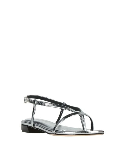 Rag & Bone White Thong Sandal