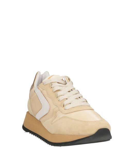 Valsport Natural Sneakers Leather, Textile Fibers