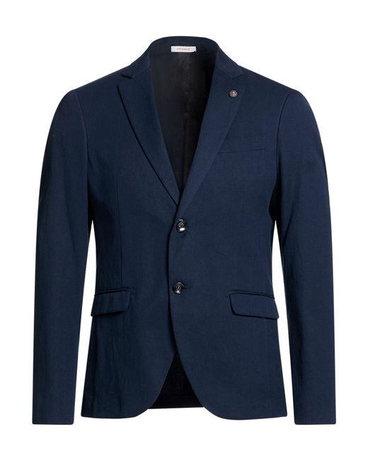 Officina 36 Blue Blazer for men