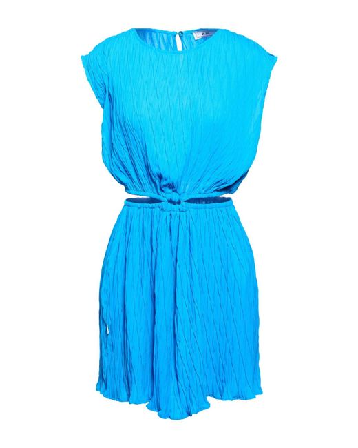 Jijil Blue Mini Dress Polyester