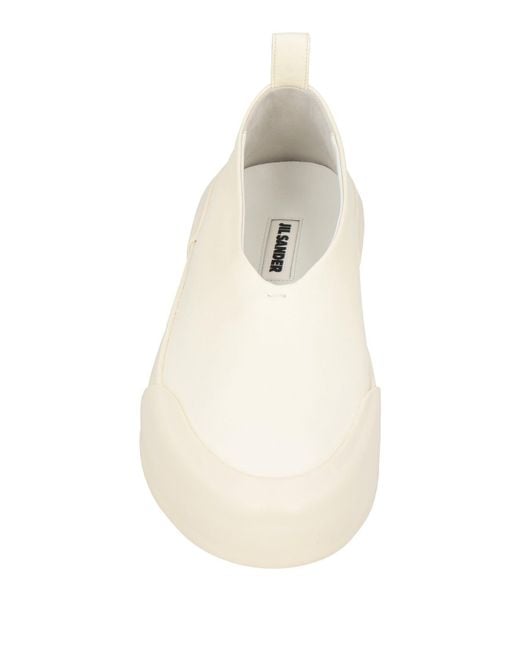 Jil Sander Natural Trainers for men