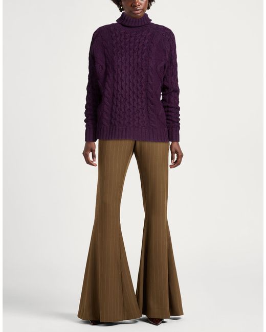 Leon & Harper Purple Turtlenecks