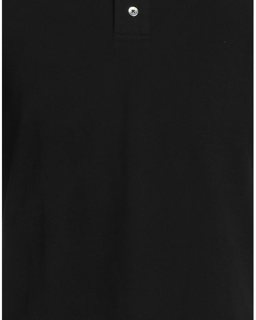 Polo Emporio Armani de hombre de color Black