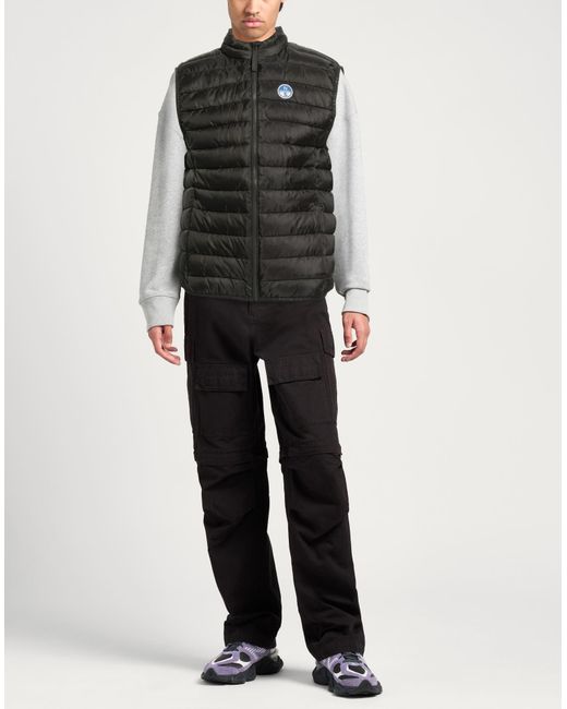 Chompa sin mangas North Sails de hombre de color Black
