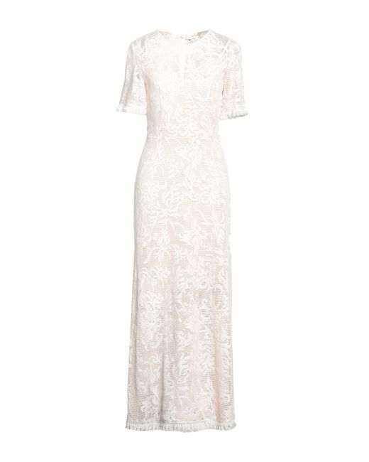 Anna Molinari White Maxi Dress