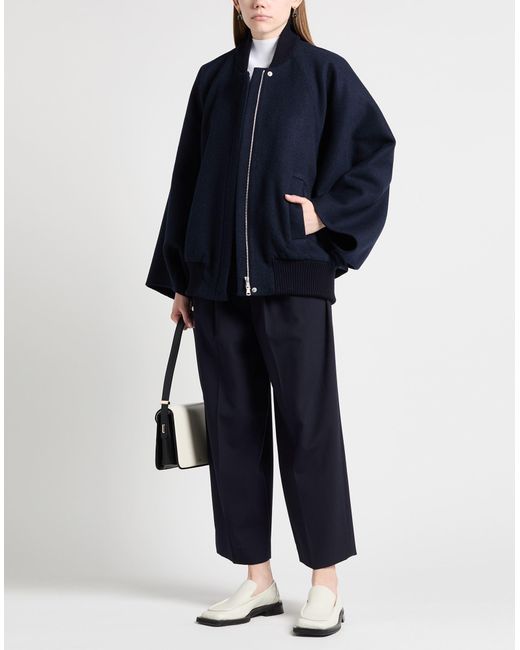 Max Mara Blue Sfilata Midnight Jacket Wool