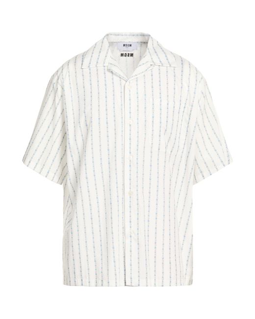 MSGM White Shirts for men