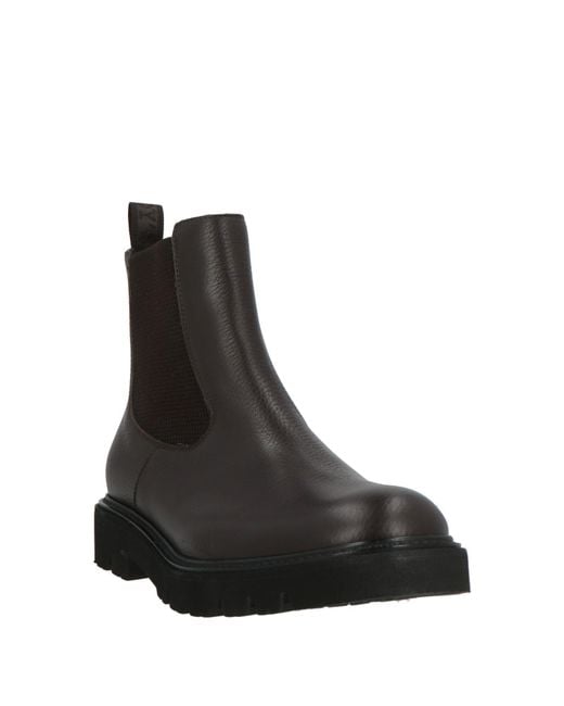 Seboy's Black Ankle Boots for men