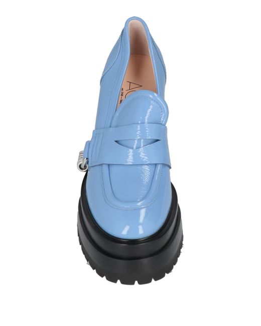 Agl Attilio Giusti Leombruni Blue Loafers