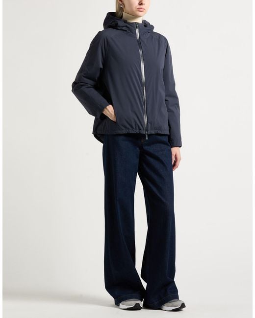 Herno Blue Laminar Jacket Polyamide