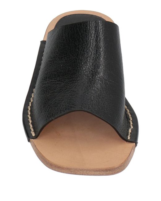 Barracuda Black Sandals