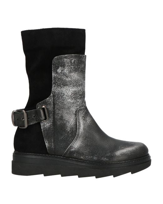 Keb Black Ankle Boots Leather