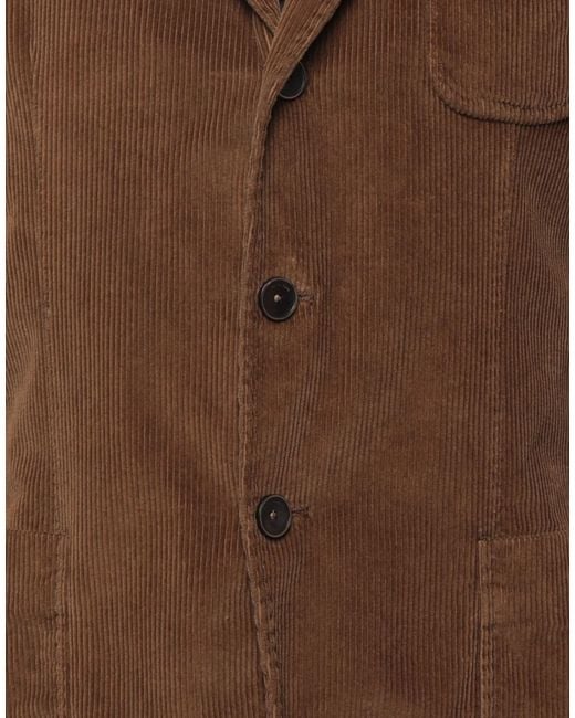 Paoloni Brown Blazer for men