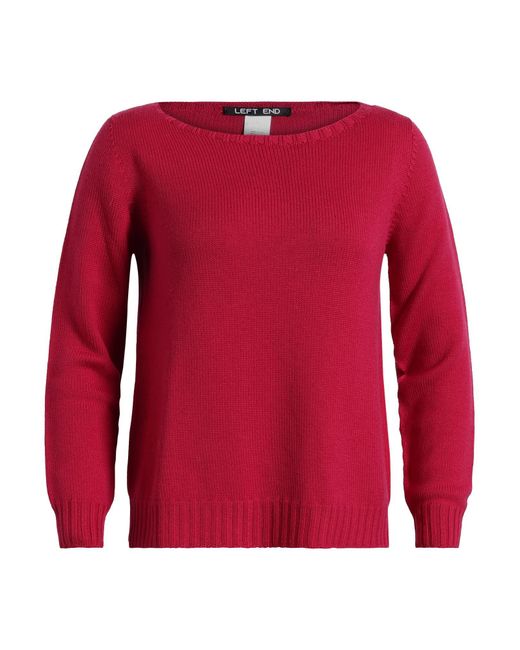 Pullover LEFT END de color Red