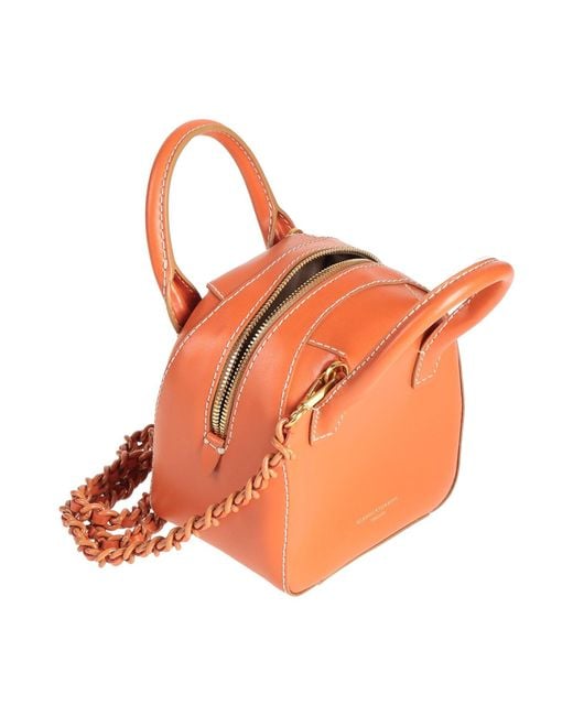 Gianni Chiarini Orange Handbag Leather