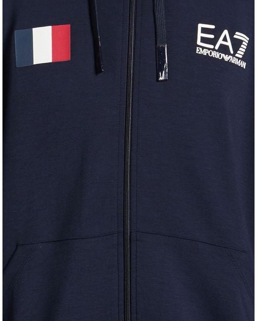 EA7 Blue Sweatshirt for men