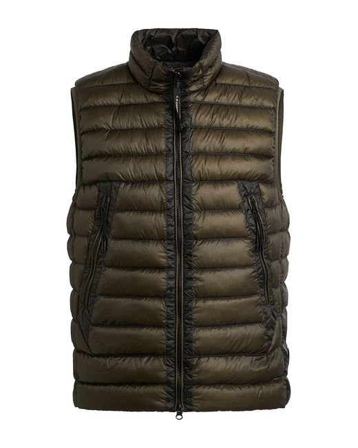 C P Company Green Gilet for men