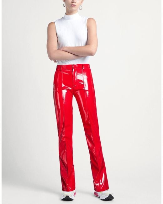 Chiara Ferragni Red Pants